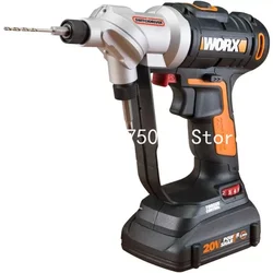 Worx WX176L.1 20V Power Share Switchdriver 2-in-1 Cordless Drill & Driver with 67pc Kit Cordless Drill Power Tools Electric Tool