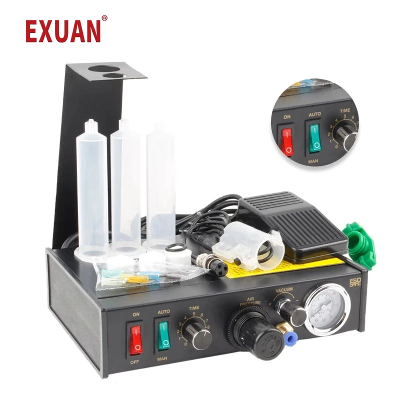 Gluing machine Semi automatic gluing machine UV silica gel ab glue controller by982 epoxy resin gluing machine Precision glue