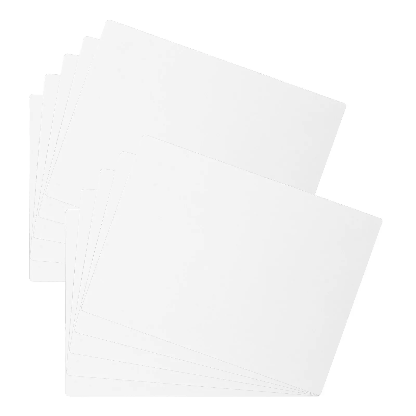 

10 шт. заготовок для сублимационной печати: двусторонние гибкие этикетки из ПЭТ для персонализации, подходят для печати методом термопереноса