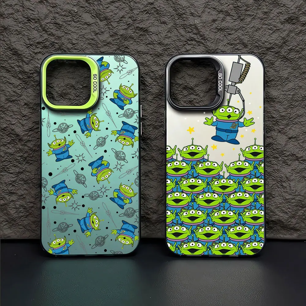 Disneys Toys Storys Aliens Telefoonhoesje Voor Apple Iphone 15 Pro Max 14 Pro 13 12 11 Pro Max 14 Plus Schokbestendige Mobiele Hoes