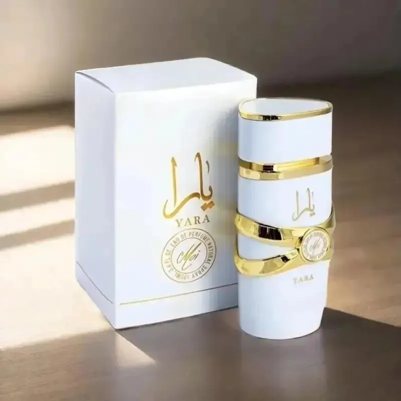 

Lattafa Yara Moi perfume women's spray Arab original perfume, 3.4oz, durable amber wood pheromone perfume Cologne