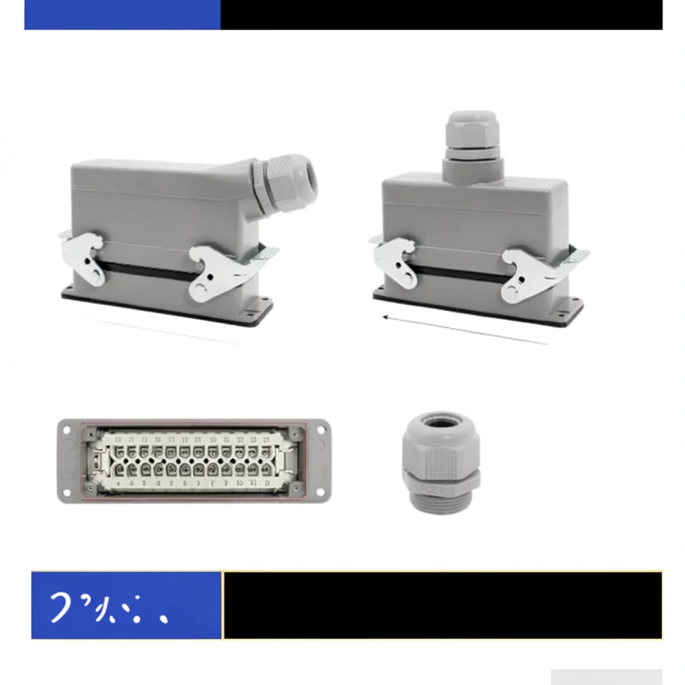 For For Kono Industrial Heavy Duty Rectangular Connector Electrical Plug Socket Set Hot Runner Automation Control Device