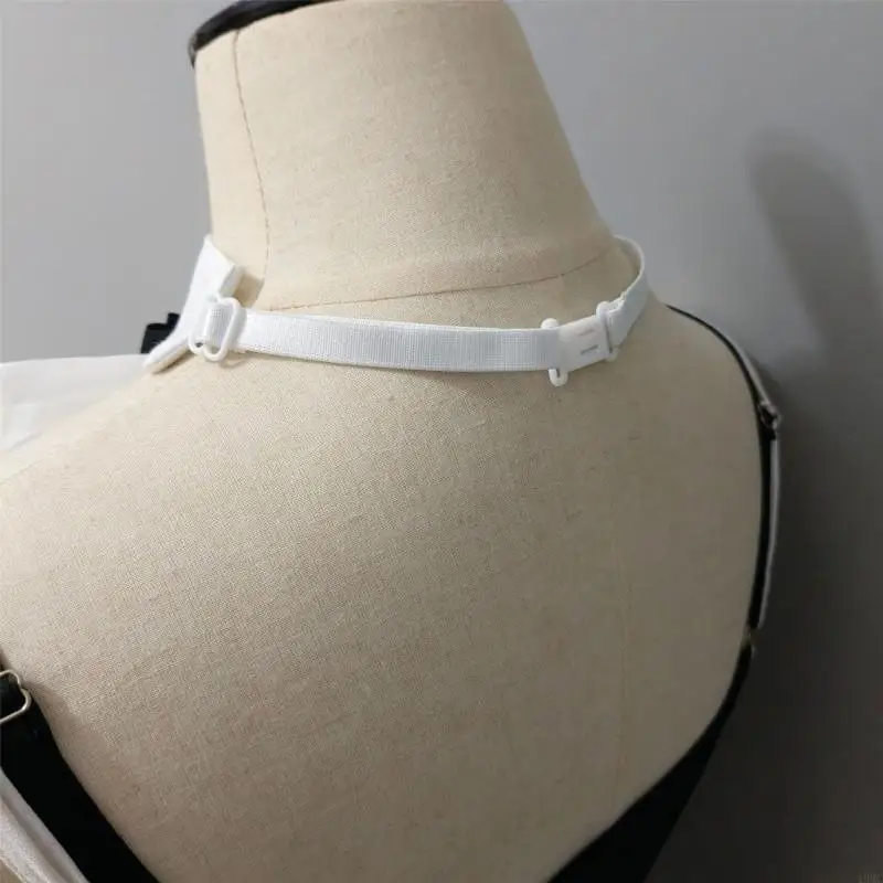 49MC Victorian Colonial Jabot Ruffle Faux Collar Cuffs Renaissances