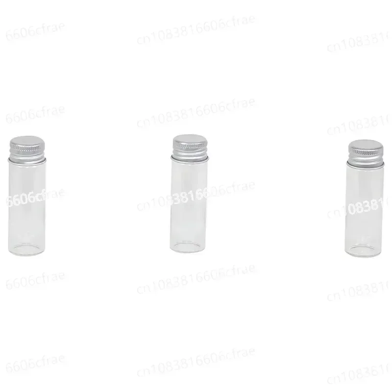 3 Piece Glass Containers for Bead Storage, Clear, (3 Pack)