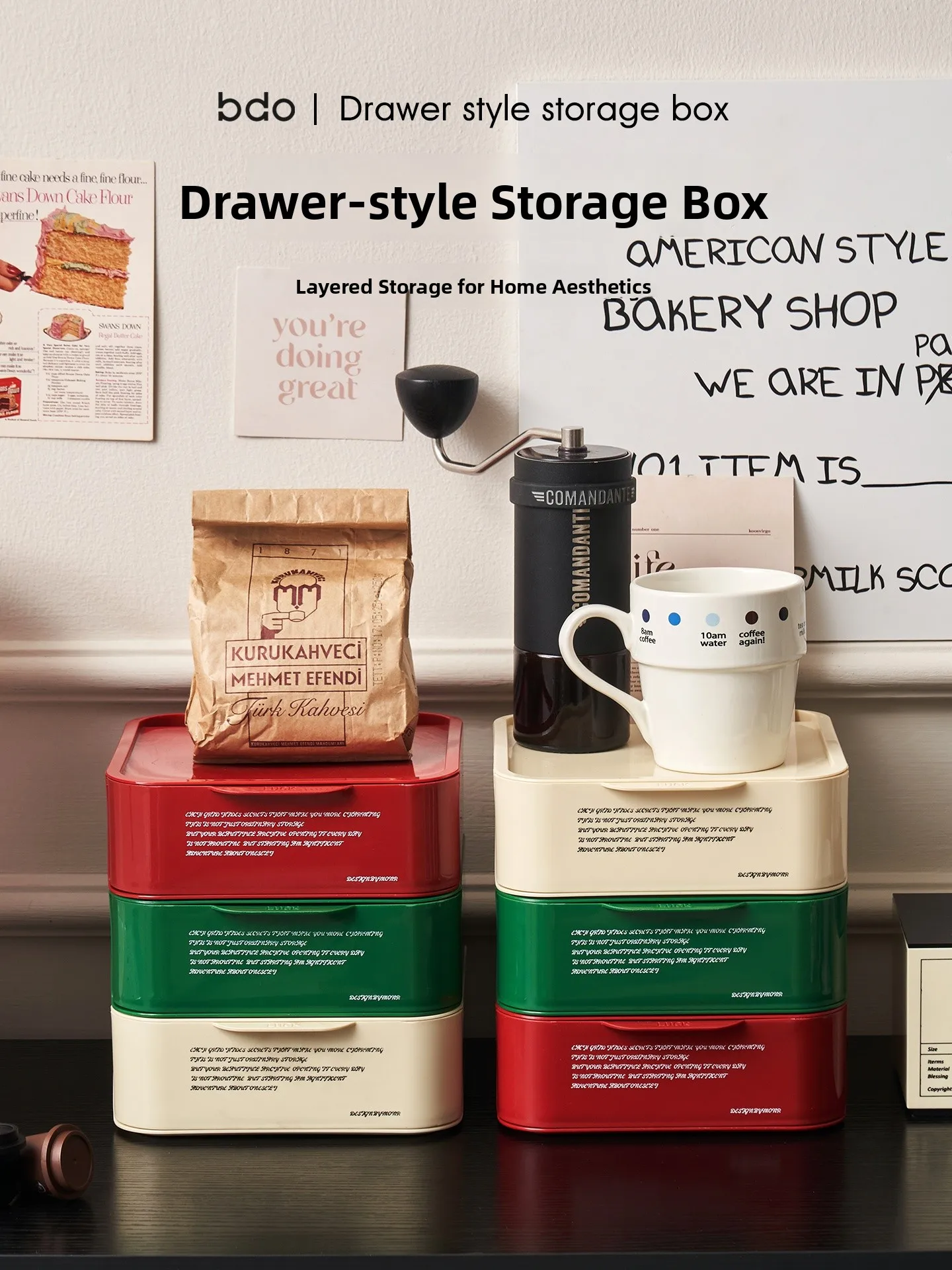 Desktop Der Sle Storage Box High Capaci Cosmetic Products Organizer Ele Home Use Beau Desk eup elf