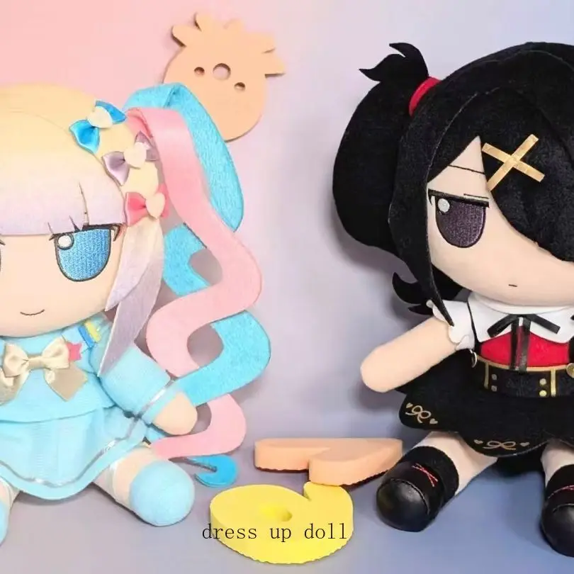 

Аниме-фигурка NEEDY GIRL OVERDOSE Аме Рэй Канге, сидячая поза, мягкая плюшевая кукла-игрушка для переодевания, подушка, 20 см