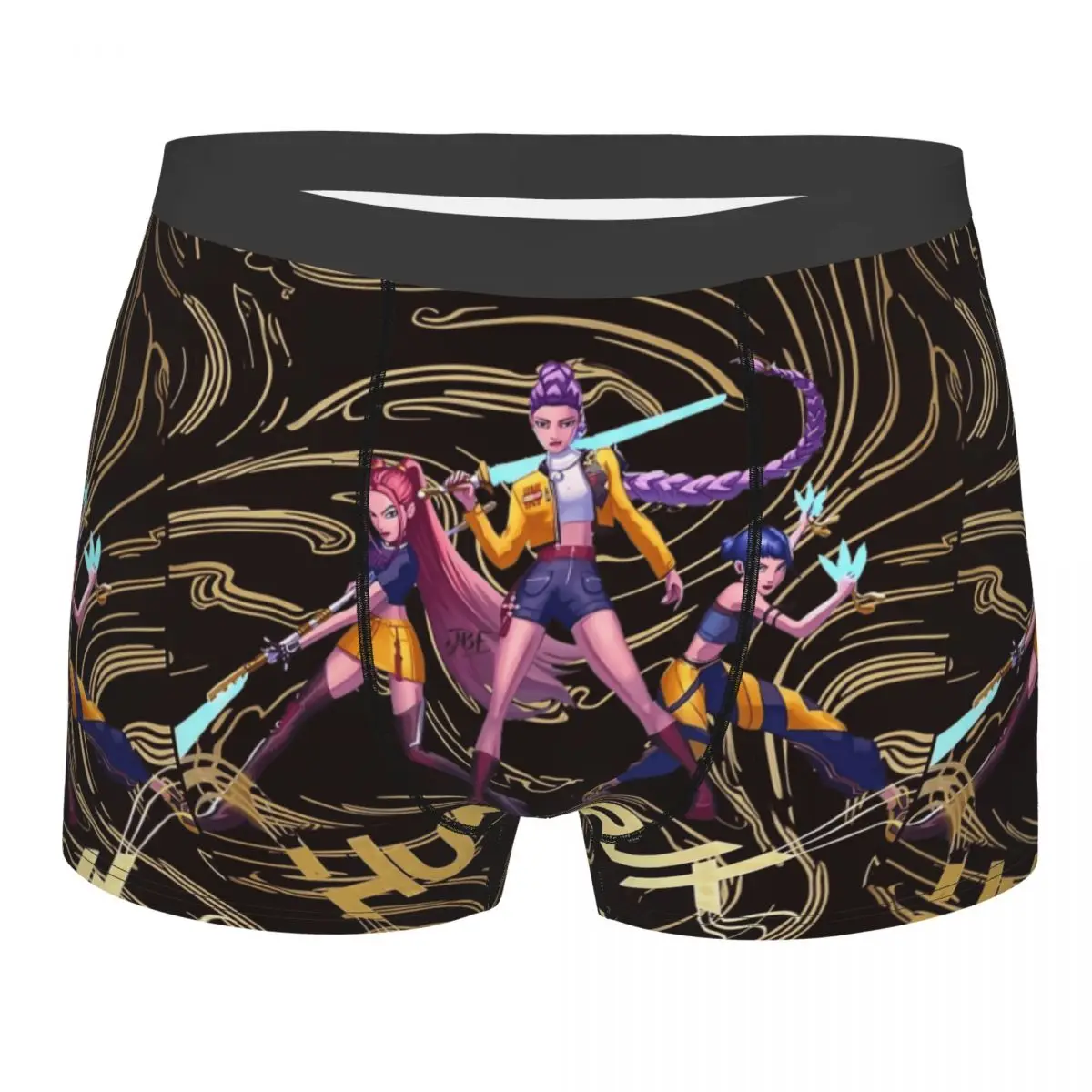 

Huntrix Huntrix Girls Kpop Demon Hunters Golden Flow Underwear Males Boxer Brief Comfortable Trunk Design Oversize Panties