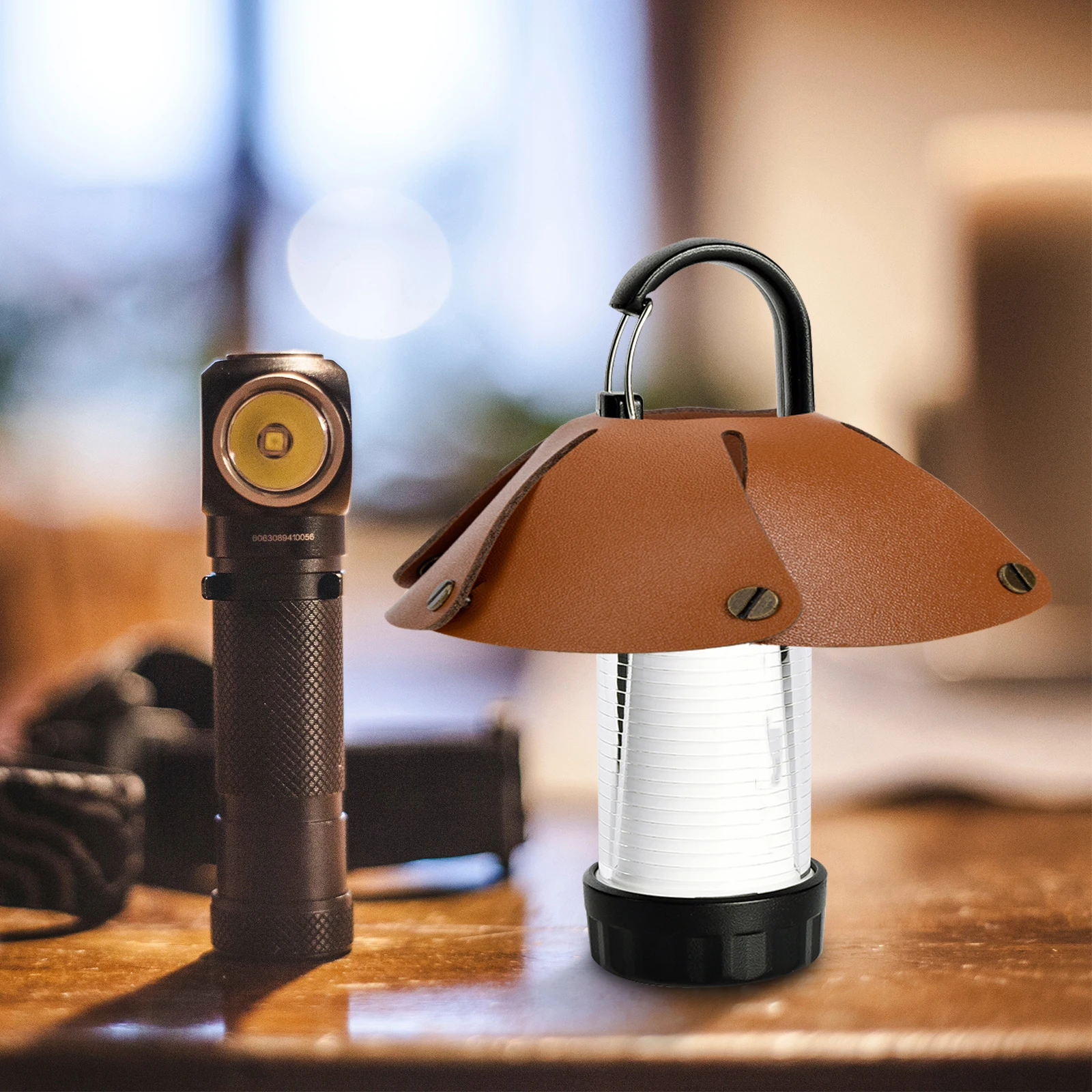 

Lampshade Brown Camping Hanging Light Covers Garden naments Outdoor Lantern Shade Easy Install Remove Durable Simple