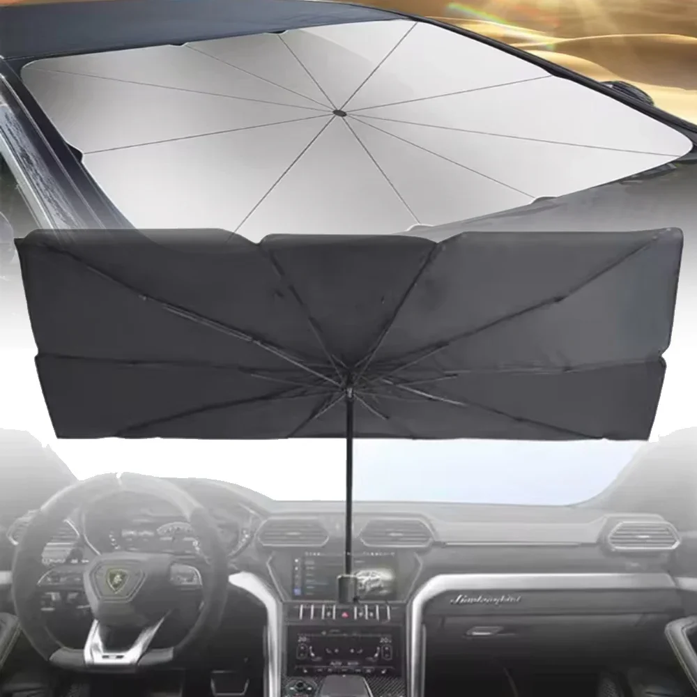 Car sunshade windshield umbrella, sunshade cover, car summer sun protection