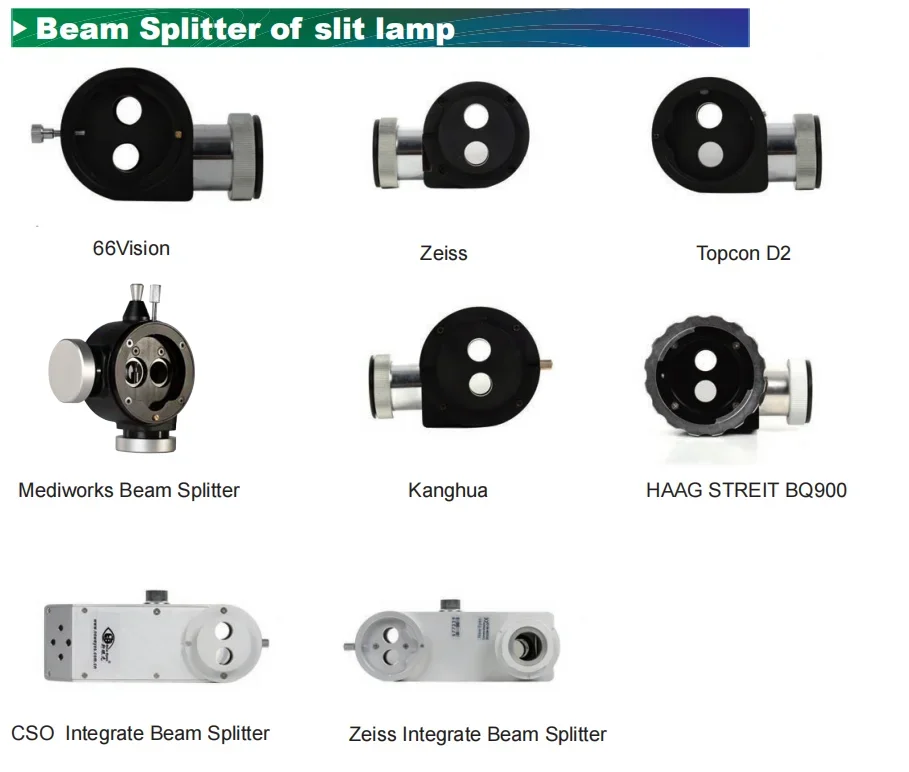 Splitter slit lamp