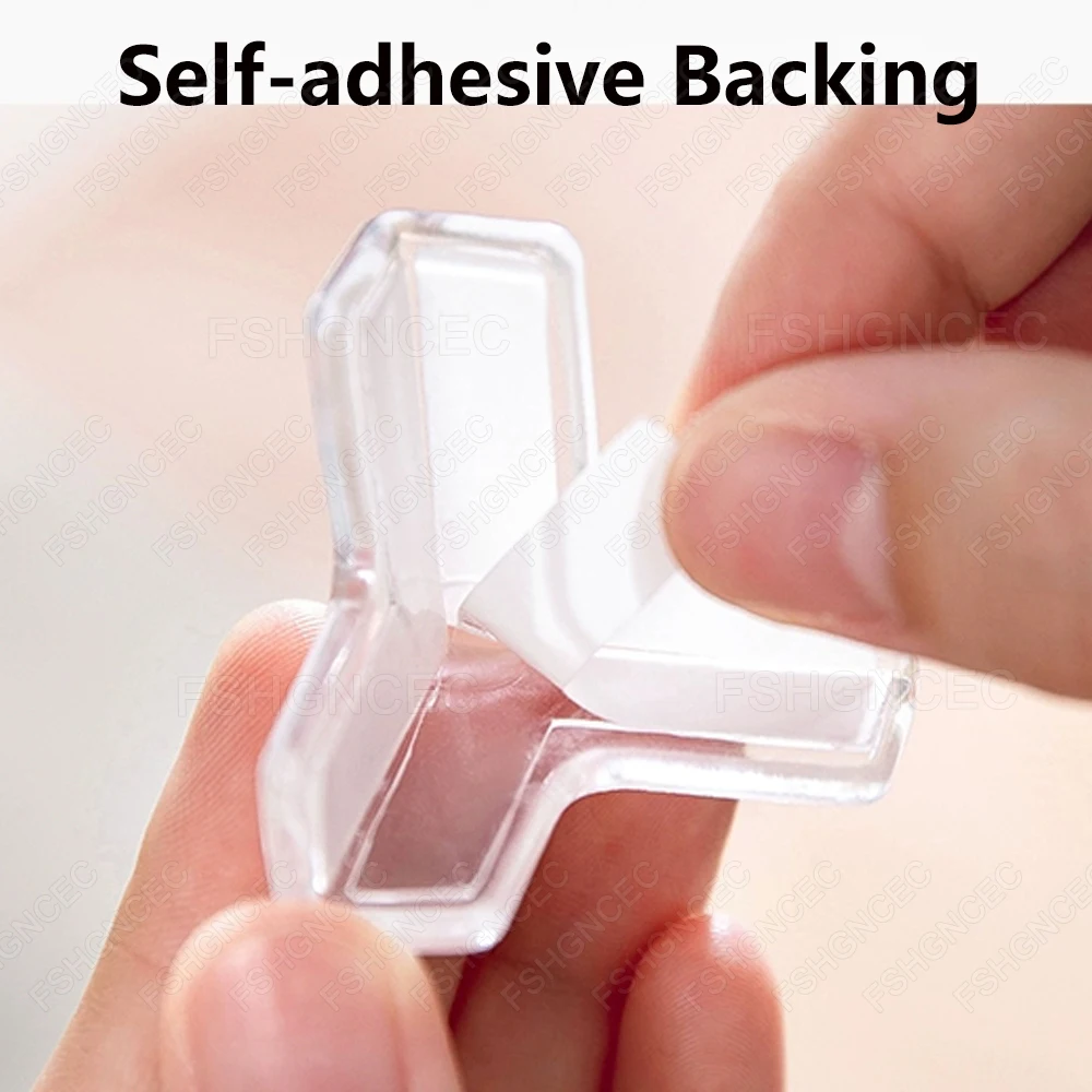 ฝาครอบมุมโต๊ะซิลิโคนป้องกันการกระแทกสำหรับเด็ก 10 ชิ้น