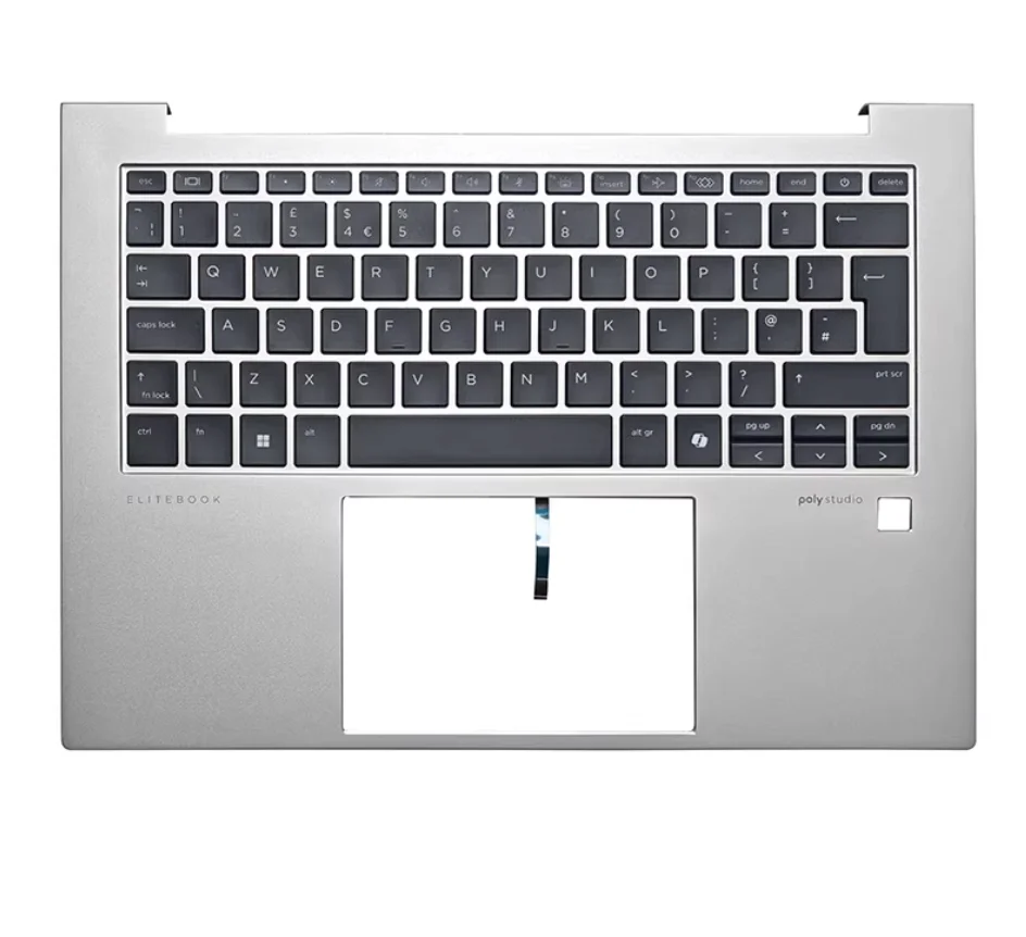 

Для HP EliteBook 845 840 G11 N95848-001: Верхняя крышка, подставка для рук, корпус клавиатуры (US/UK/FR)