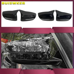 탄소 섬유 외관 교체 백미러 커버 캡, BMW 4 5 7 8 시리즈 G11 G12 G14 G15 G16 G22 G23 G24 G30 G31 G38 용
