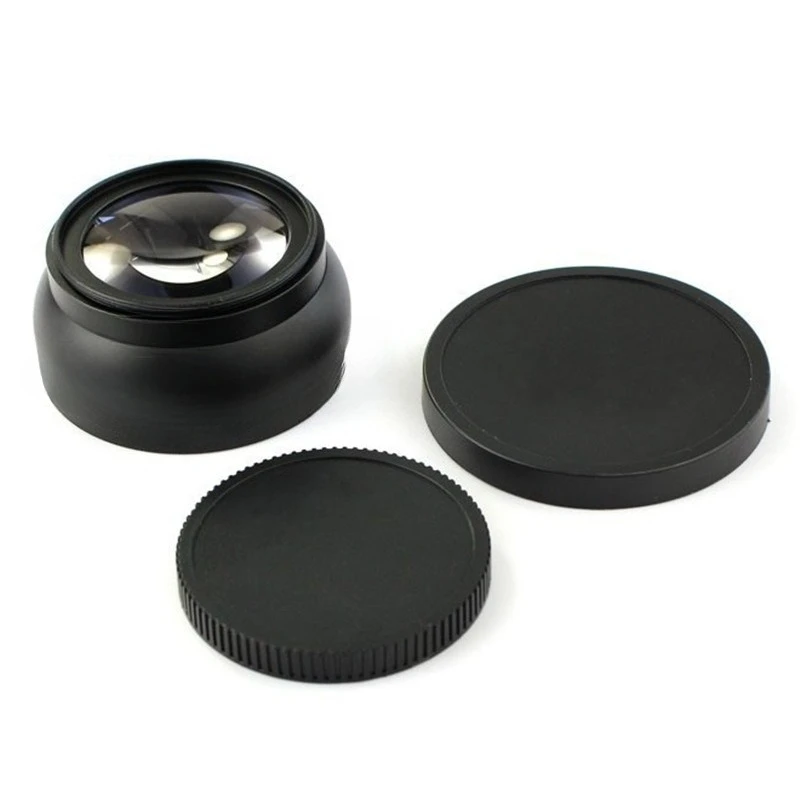 Camera special lens 37MM0.45X times wide-angle additional external wide-angle mirror