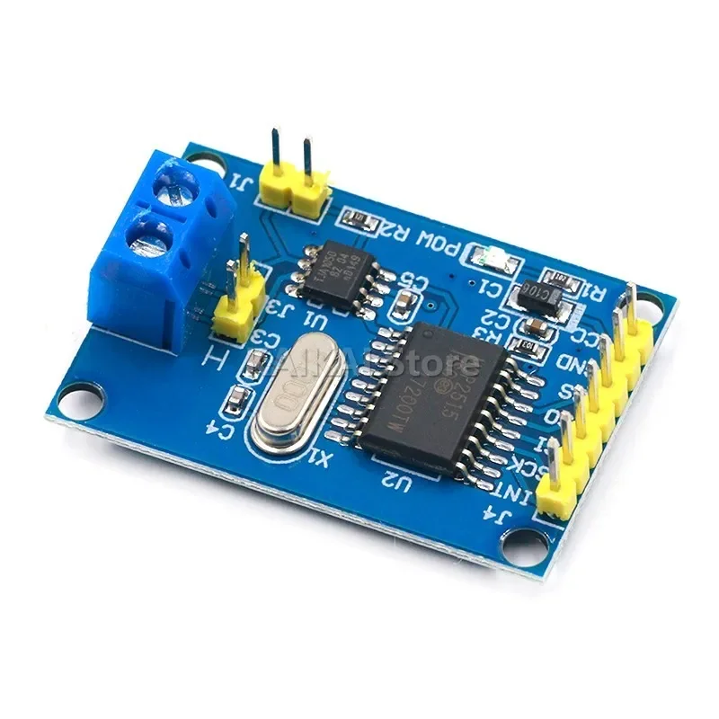 MCP2515 CAN Bus Module TJA1050 receiver SPI For 51 MCU ARM controller