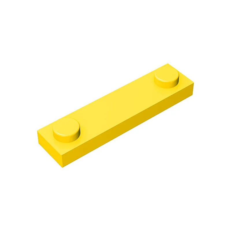 50pcs 92593 ดัดแปลง 1x4 2 Studs อิฐคอลเลกชันจํานวนมาก Modular GBC ของเล่นทางเทคนิค MOC DIY Building Blocks Compatibl