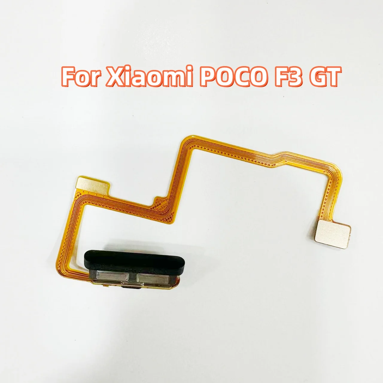 Botón de encendido para Xiaomi POCO F3 GT, Sensor de huellas dactilares, interruptor de botón de encendido y apagado, llave de escáner de identificación táctil, Cable flexible de repuesto POCO F3GT