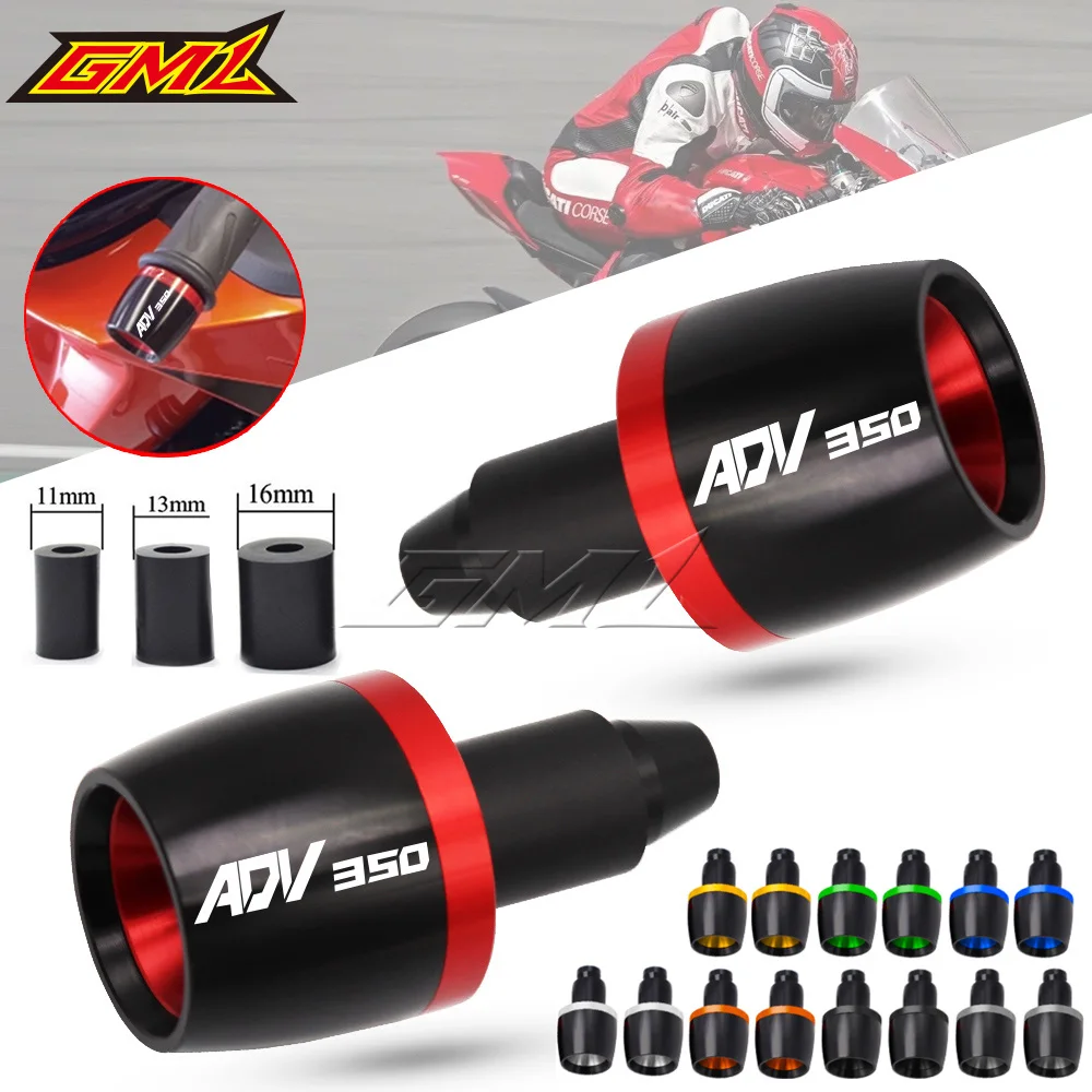 For Honda ADV350 ADV 350 2021 2022 2023 Universal Motorcycle Accessories Handlebar Grips Bar Ends Cap Counterweight Plug Slide