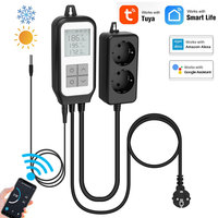 Tuya WiFi Smart Digital Thermostat Socket Household Temperature Regulator Controller Heating Cooling Control Thermoregulator