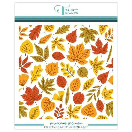 

Fabulous Foliage New 2023 Stencils and Clear Stamps Scrapbooking For Paper Making Frame Card no Metal Cutting Dies