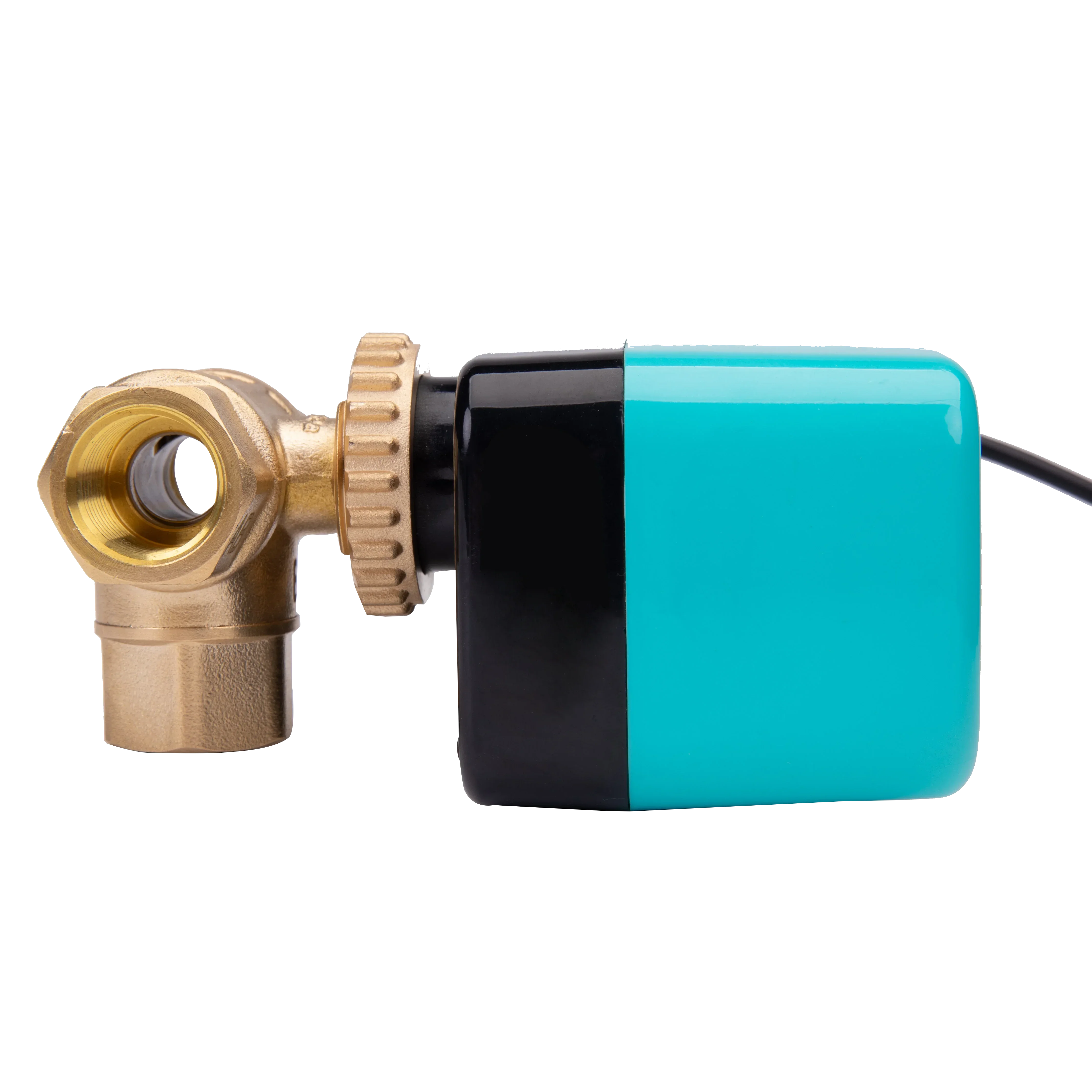 1/2 Ball Valve Brass material 3 Way Electrical Motorized Ball Valve smart water valve with Electric Actuator