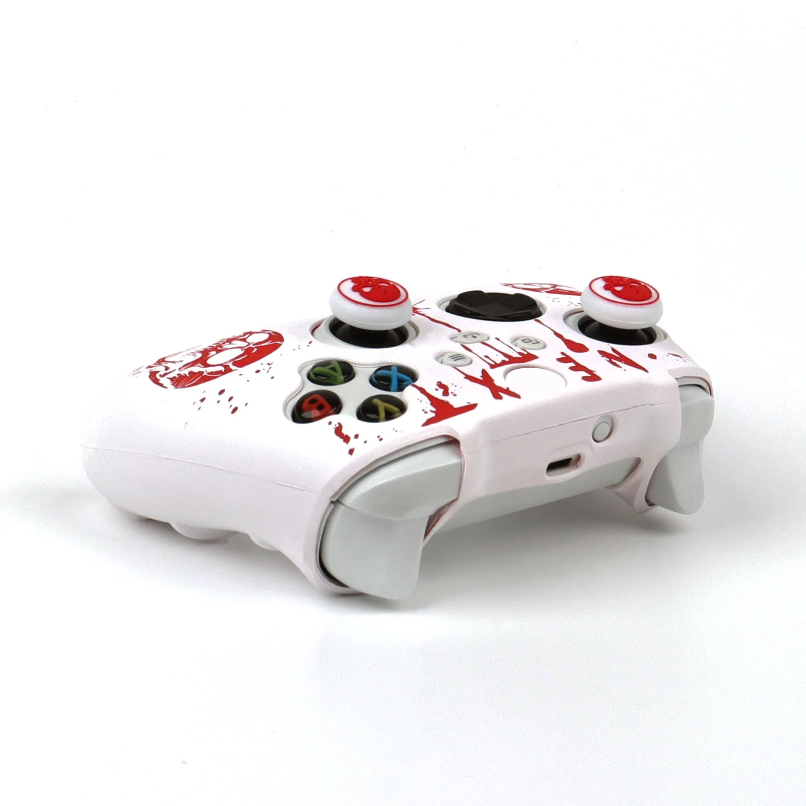 غطاء سيليكون منقوش بالليزر لجهاز Xbox Series X Gamepad مناسب تمامًا لملحقات عصا التحكم Xbox Series S