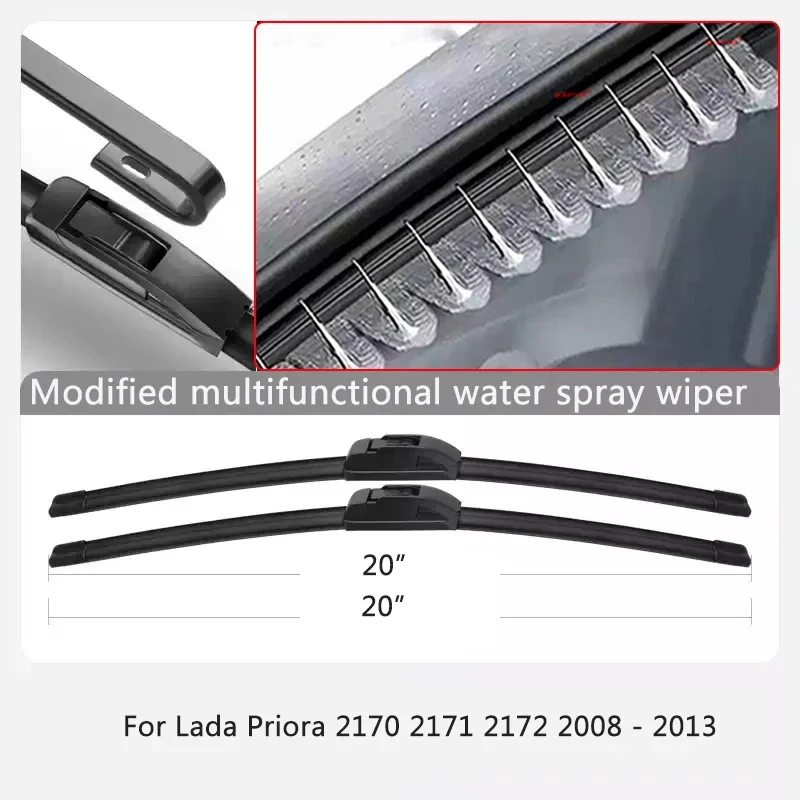 Car Modify Wet Arm Wiper For LADA Xray Vesta Kalina Priora Niva Largus Auto Windshield Water Spray Wiper Clean Protect Accessory