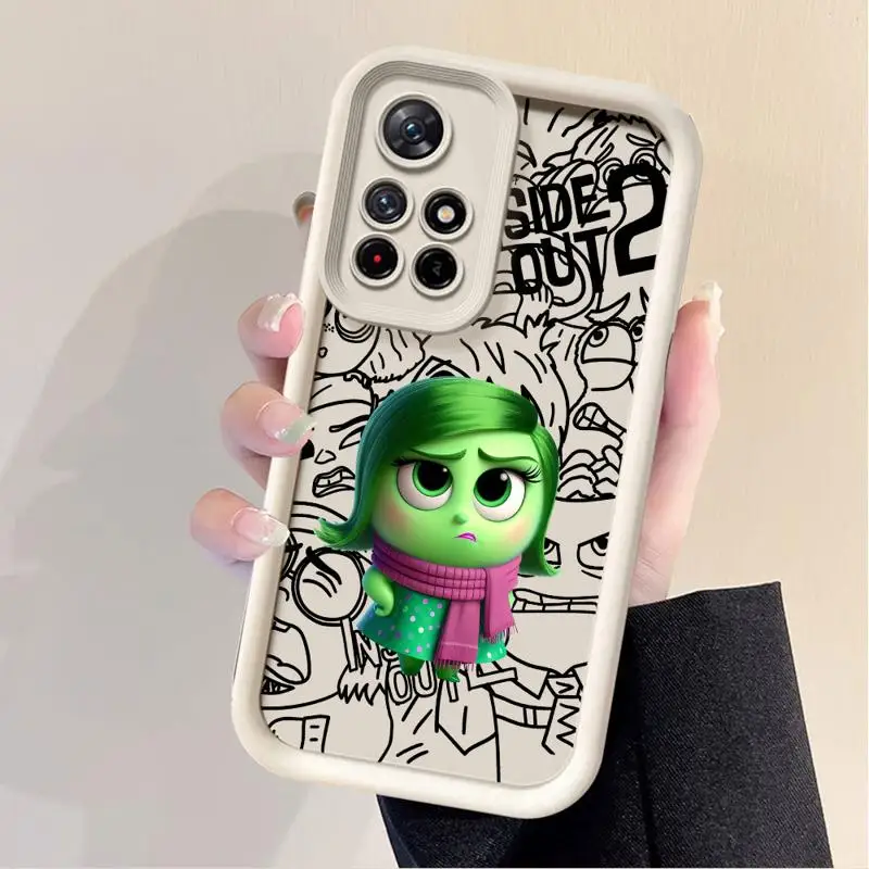 Funda de teléfono para Redmi note 10 5g 13c 11 13 pro 12s 11promax 12 10s 12pro stpu funda impermeable casos Disney Inside Out Vice Mente