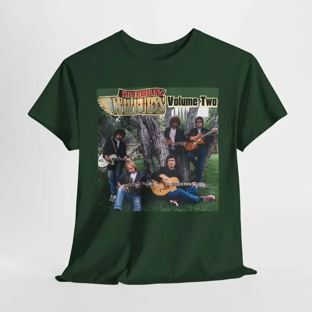 Traveling Wilburys Vume Two v2 poster album cover T shirt all sizes S-5XL Hard R