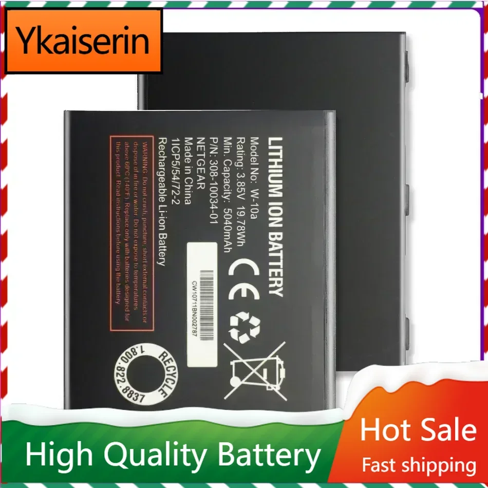 W-10a 5040mAh Replacemeny Battery for NETGEAR NightHawk M1 MR110 Mobile Phone Batteries Warranty + Track NO