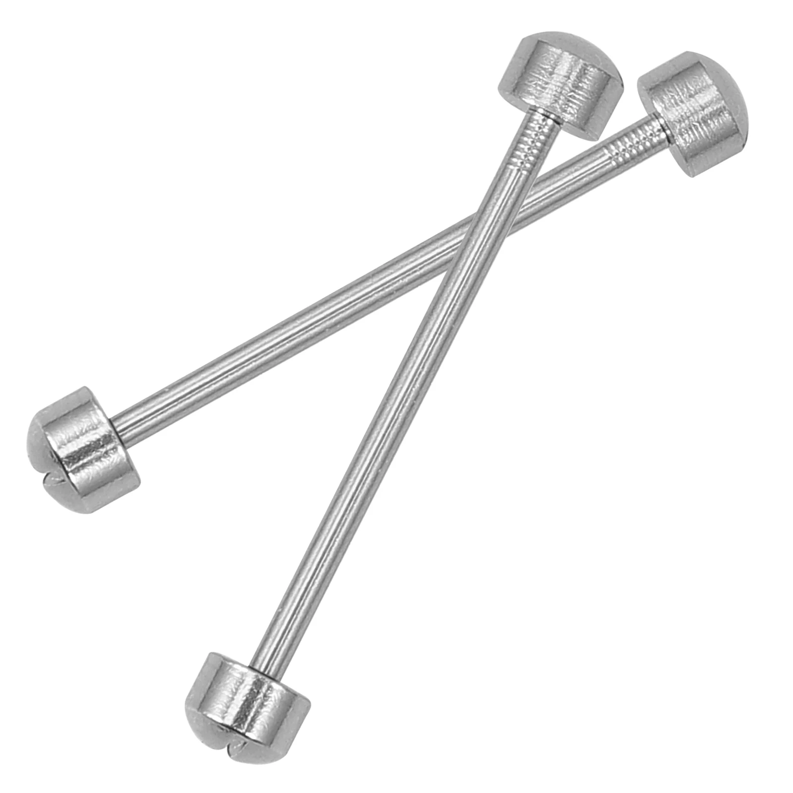 

2Pcs Watch Strap Connect Rod Precision Screw-in Tool for Watch Band Adjustment Reliable Performance 20Mm Inner Size