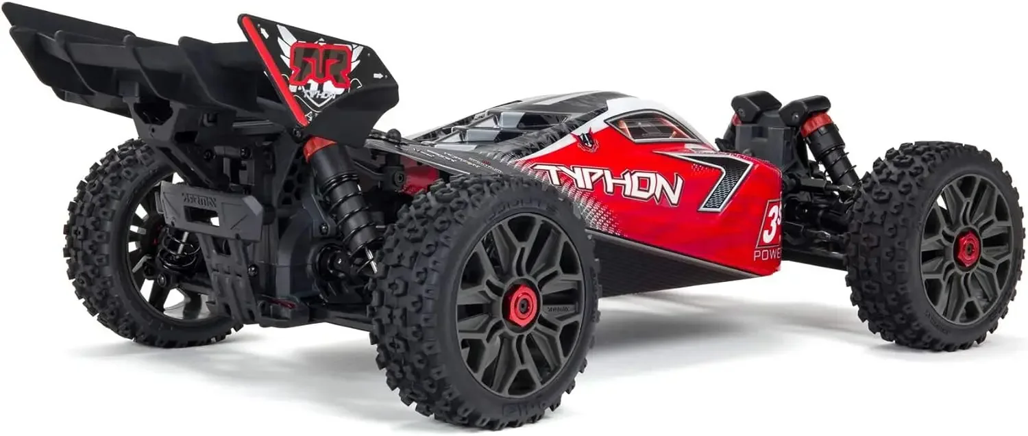 1/8 Typhon 4X4 V3 3S BLX Brushless Buggy RC Truck RTR (Transmitter and Receiver Included, Batteries and Charger Required), Red, image 2