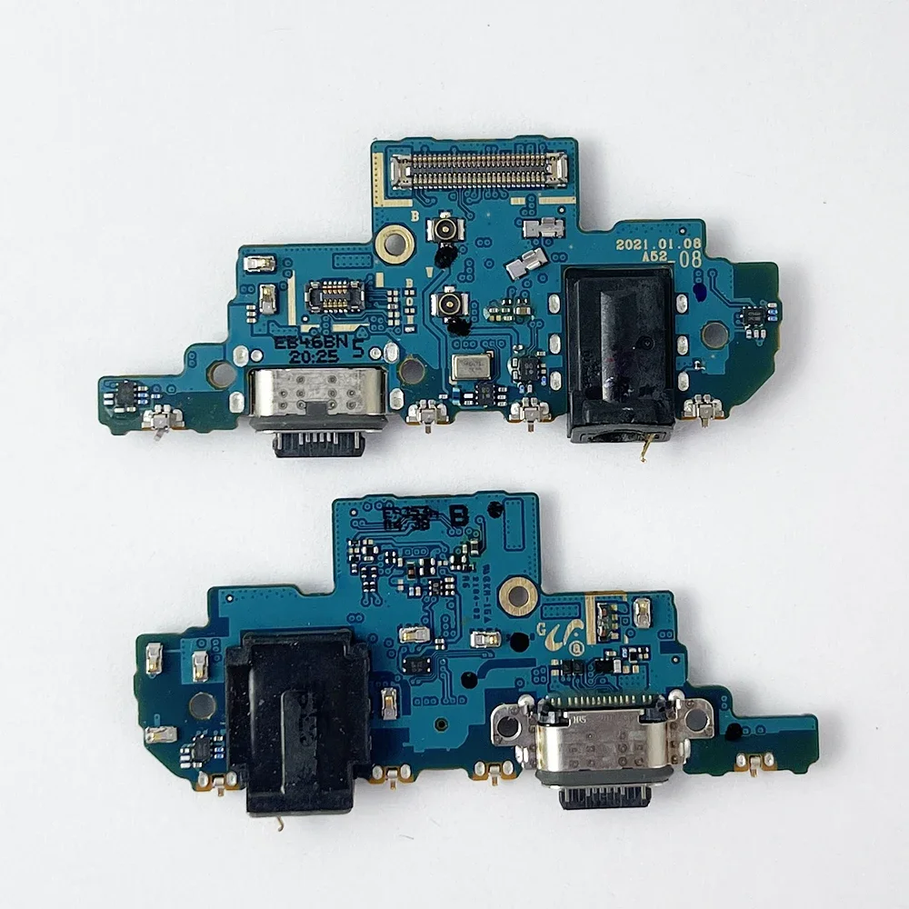 Gefenis OEM Charging Flex For Samsung Galaxy A52 SM-A525 USB Charge Port Jack Dock Connector Charging Board Flex Cable