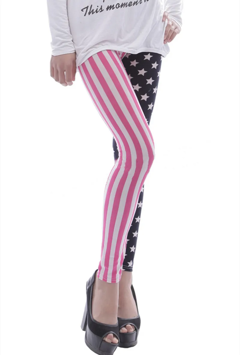 DOIAESKV 2024 Neue Frühlingsmode-Leggings, sexy, lässig, bunt, Beinwärmer, passend für die meisten Größen, Leggins, Hosen, Damen-Leggings – Detail 14
