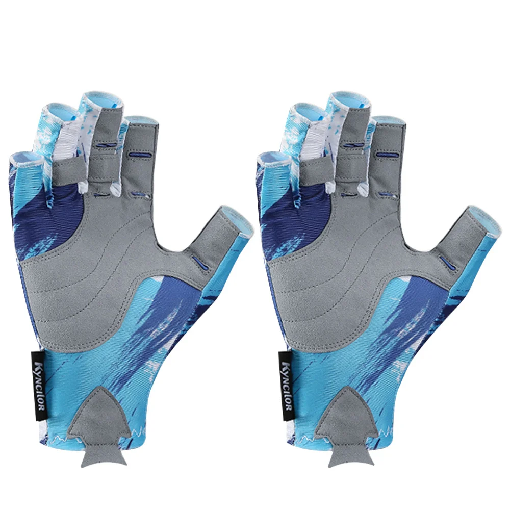 

1Pair Air Permeable Anti-Skid Half Finger Gloves Outdoor Riding Cycling Fitness Quick-Dry Sports Gloves Polyester Mittens