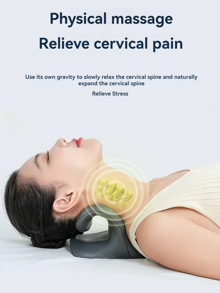 

C-Shaped Neck Massage Pillow Acupressure Pillow Pain Relief Neck Stretching Cervical Spine Correction Cervical Spine Repair & Re