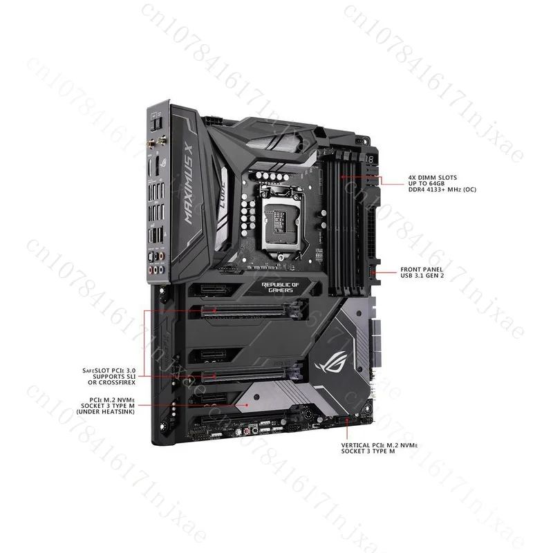 Placa base para ASUS ROG Maximus X Code, compatible con 64GB DDR4 LGA1151 DVI + HDMI + DP