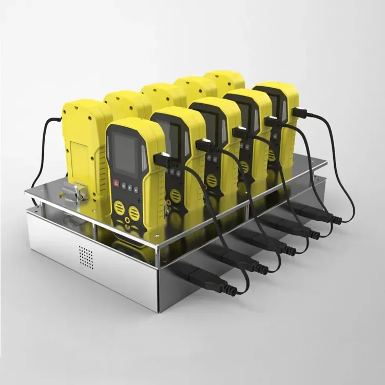 

exhaust 5 in 1 sensor Gas analyzers sound light alarm no ch4 h2s - co/co2/hc/o2/nox multi air gas detector