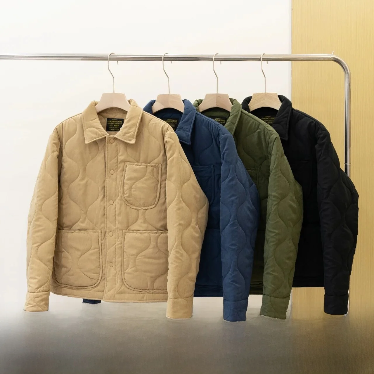 

Retro Men's Cotton Workwear Jaet Waed Plum Velvet Casual Fall Winter Herringbone Vest Sle Stand Fit Youth Trend