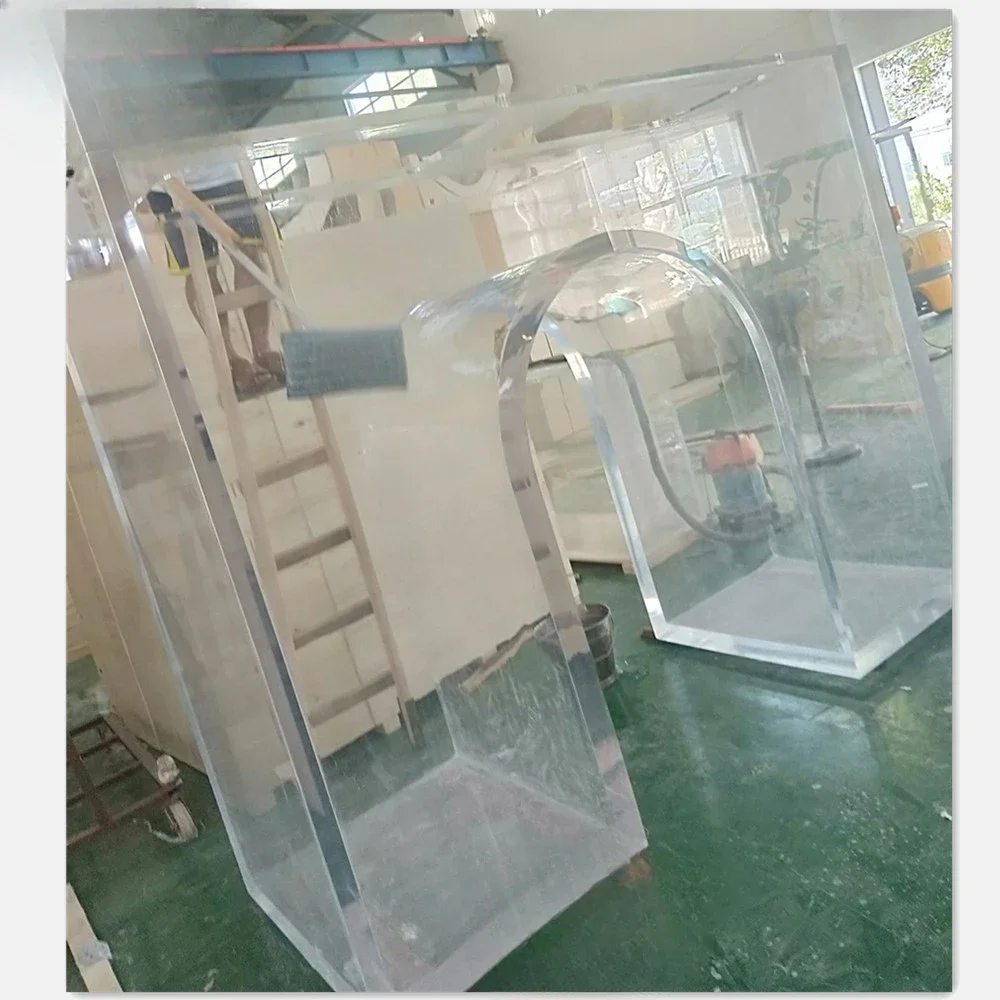 Acrylic Glass Fish Tank Customized Good Quality Totally Transparent Rectangle Aquarium