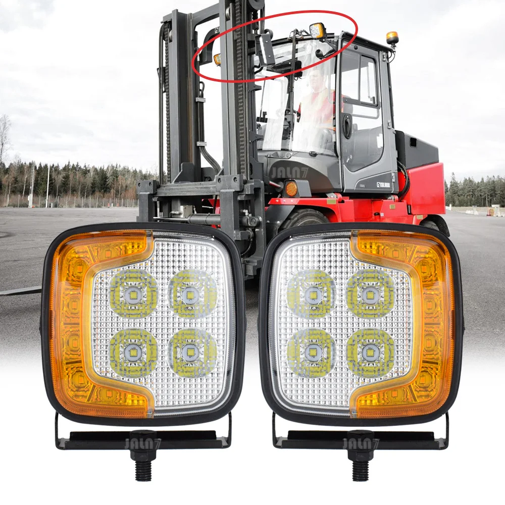 

LED Combination Lamp Turn Signal Forklift Front/Rear headlights 12V 24V arvester tractor trailer headlights excavator tractor