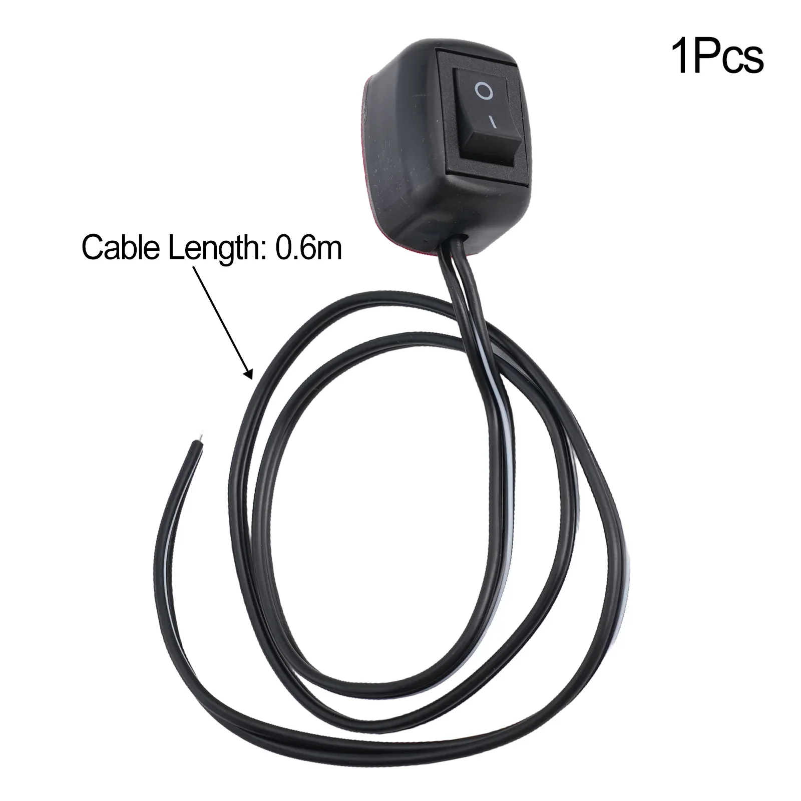 Car switch Cable Paste Type Toggle Switch Universal Car Switch Toggle Switch Paste Type Switch Paste Type OFF/ON 60cm/100cm