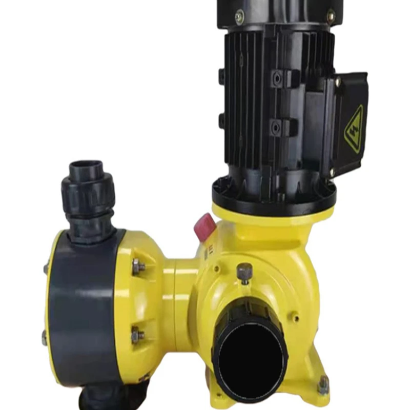 Mechanical diaphragm metering pump acid and alkali resistance, adjustable flow rate, automatic dosing device, plunger hydraulic