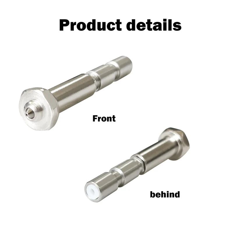 0.4MM Integrated Hardened Steel Nozzles for 3 Max Combo Quick-Swap High High Speed Throat Tube Nozzles [No.3 Elnic]