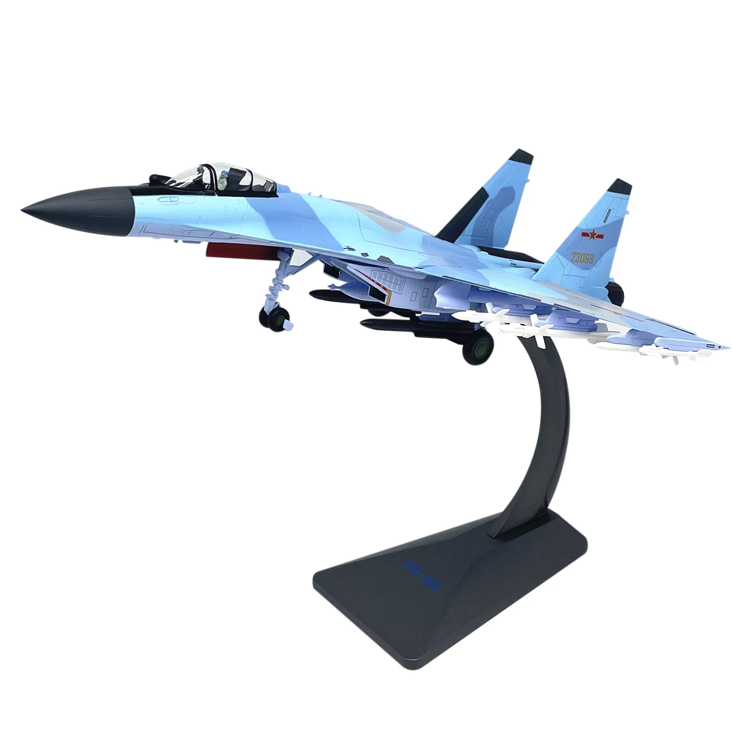 

1:48 Scale Chinese SU-35 Super Flanker Fighter SU-35 Finished Alloy Die Cast Military Simulation Aircraft Model AF1 Toy Gift