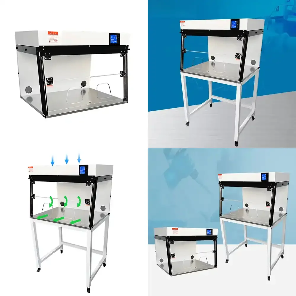 2026 Hot Sale C8-800 for Desktop Small Laminar Flow Cabinet Filter Vertical Laminar Flow Hood Clean Bench Laboratory