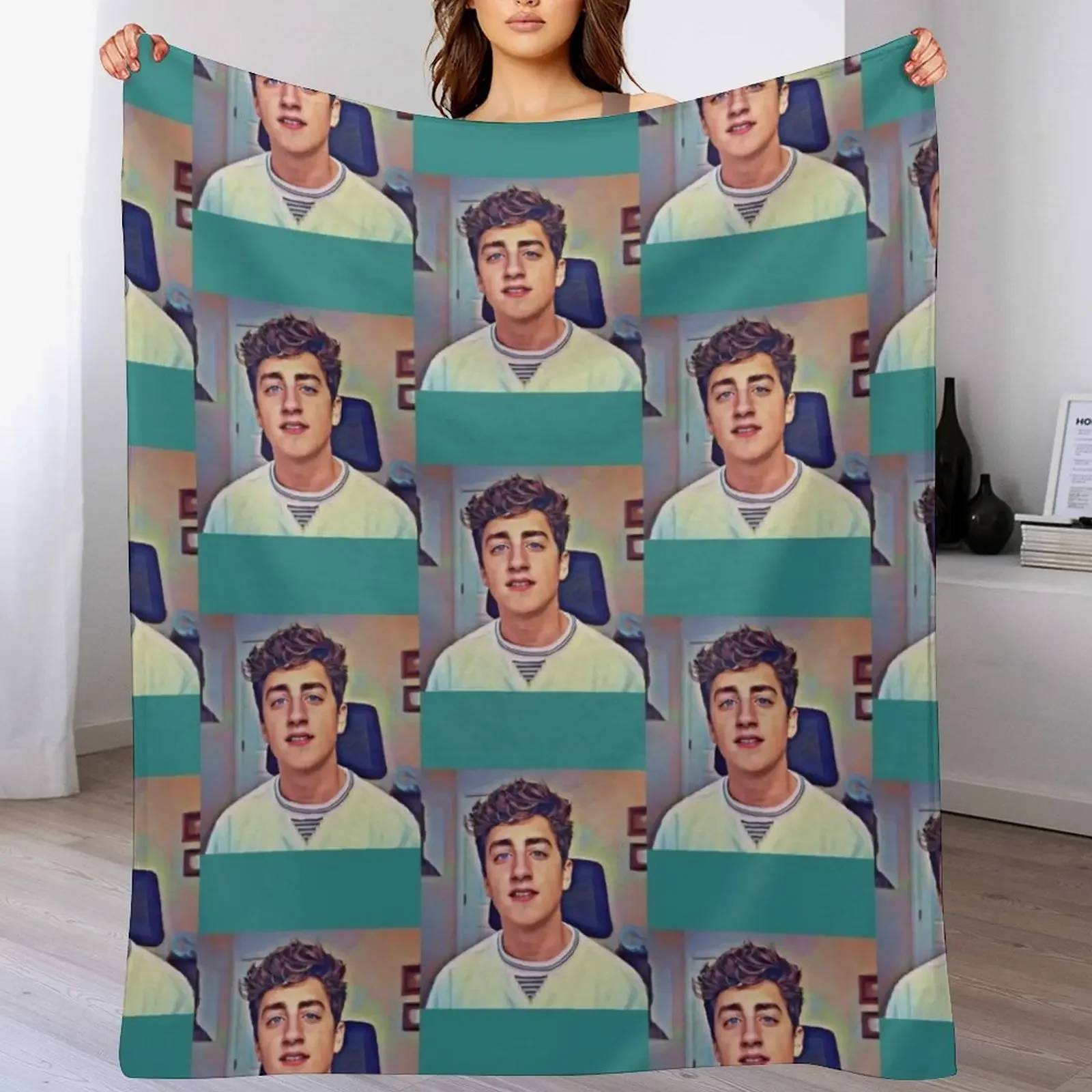 

danny gonzales Throw Blanket Stain Resistant Cozy Warm Blanket