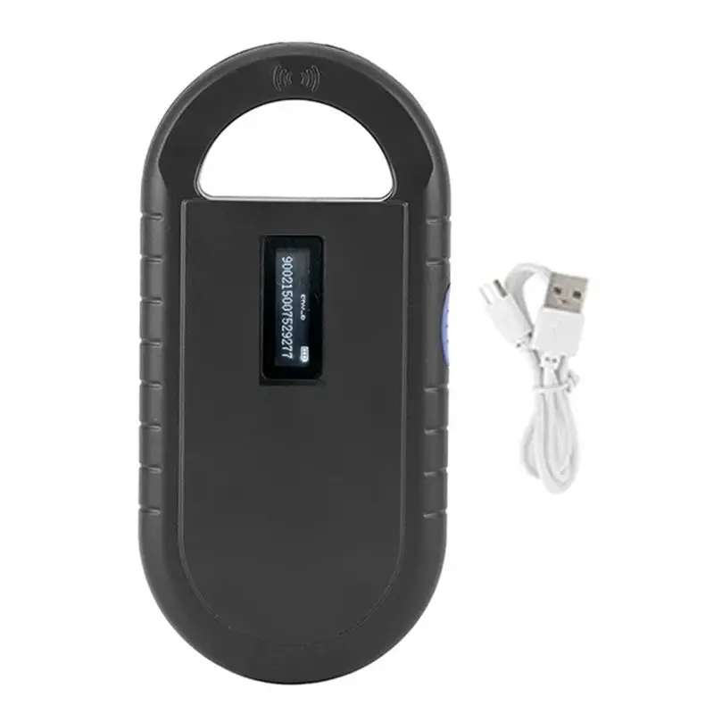USB RFID Handheld Minichip Pet Scanner For Animals Fdx-B ISO11784/5 Animal Pet ID Reader Chip For Dog Cat Horse Durable
