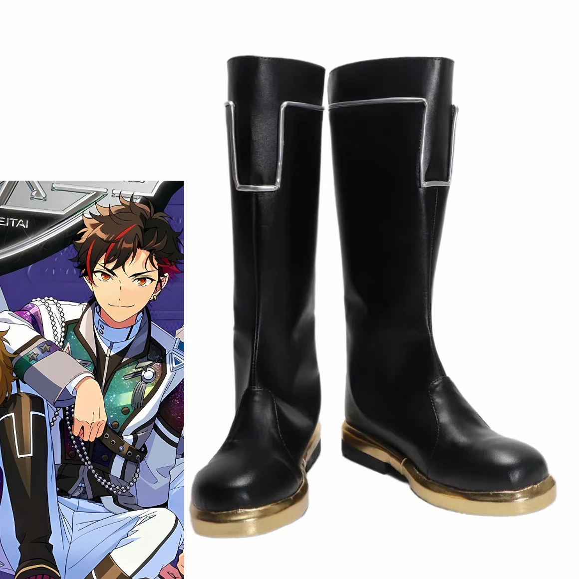

Ансамбль Звезд! Nagumo Tetora Boots Trip Morisawa Chiaki Takamine Midori Shinkai Kanata Обувь для косплея Cos Game Обувь для вечеринок в стиле аниме