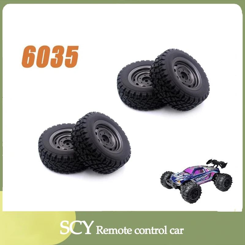 

SCY 16101 1/16 RC Car Original Spare Parts 6035 tire 4pcs Suitable for SCY 16101 16102 Car Be worth having